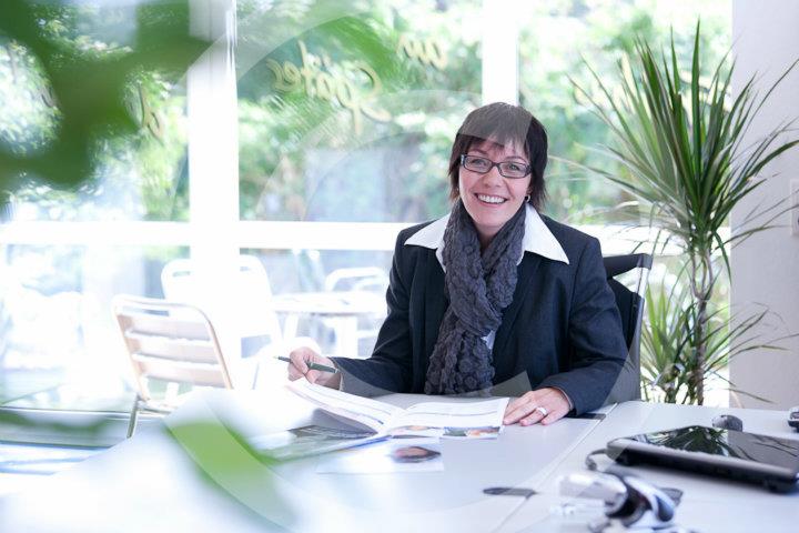 Business Portrait am Arbeitsplatz