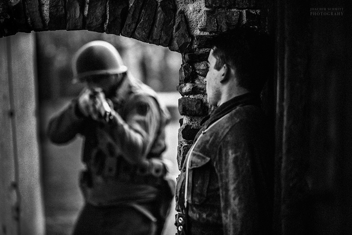 Freie Arbeit - Kriegsszene